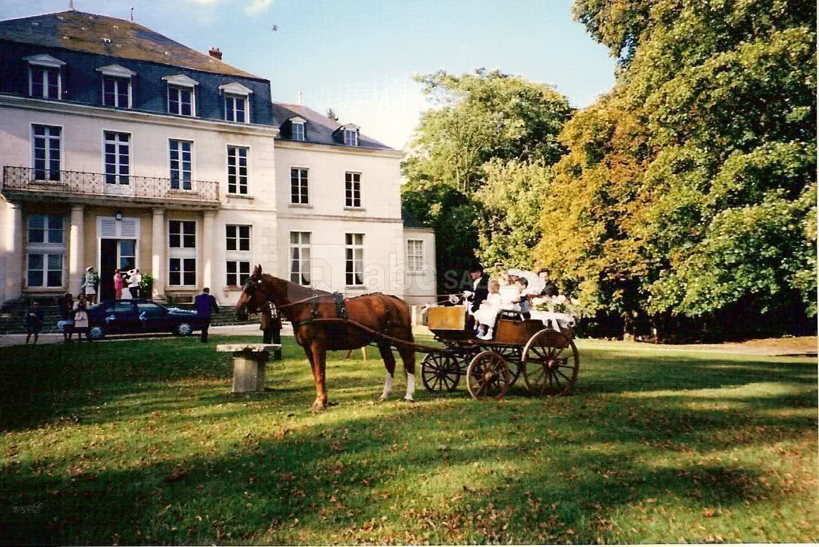 Entrée en calèche