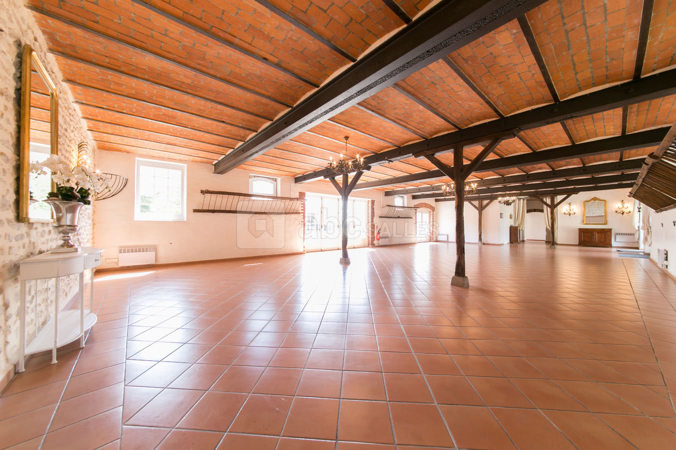 Intérieur de la salle les Bergeries