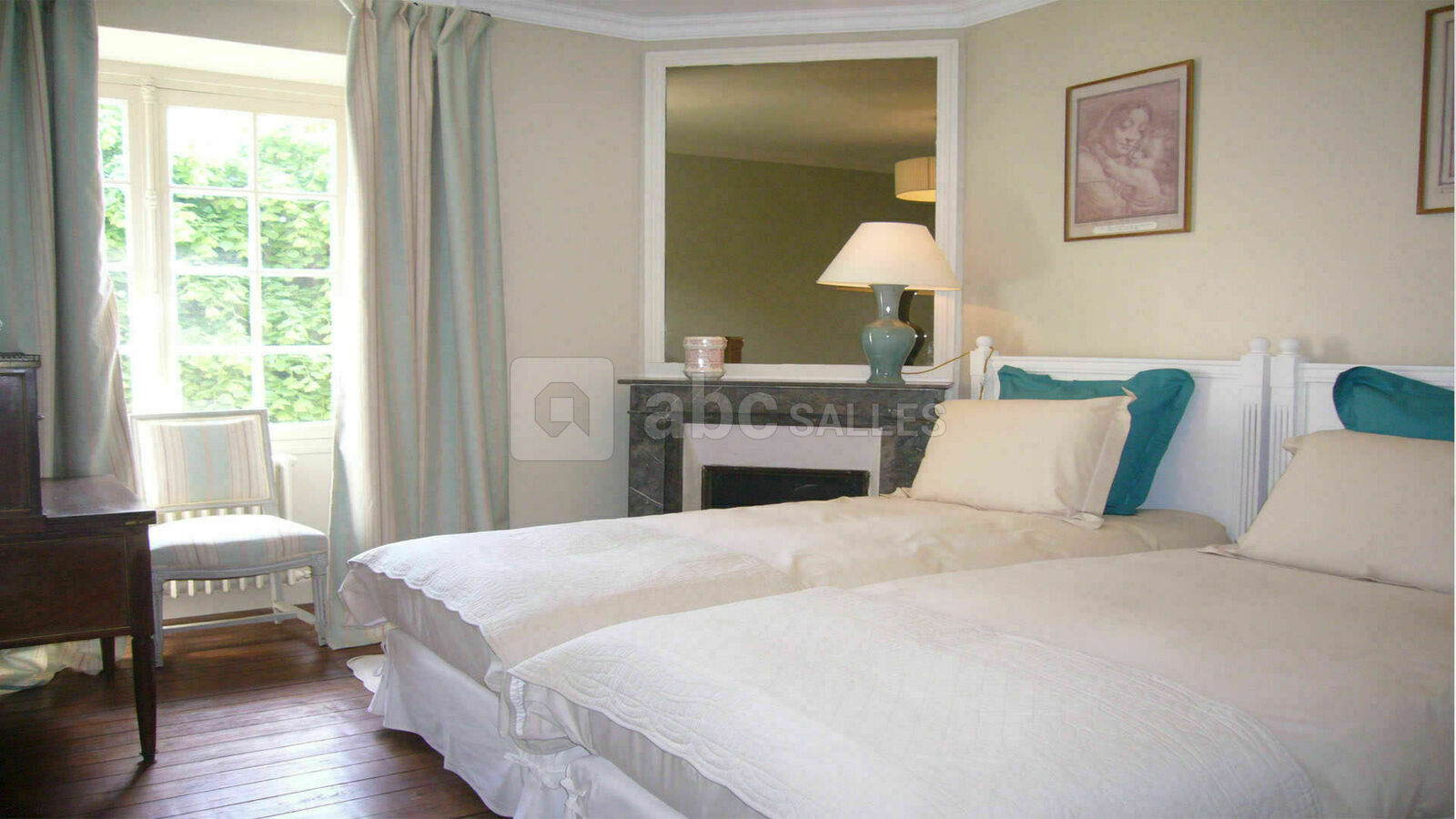 Chambre bleue