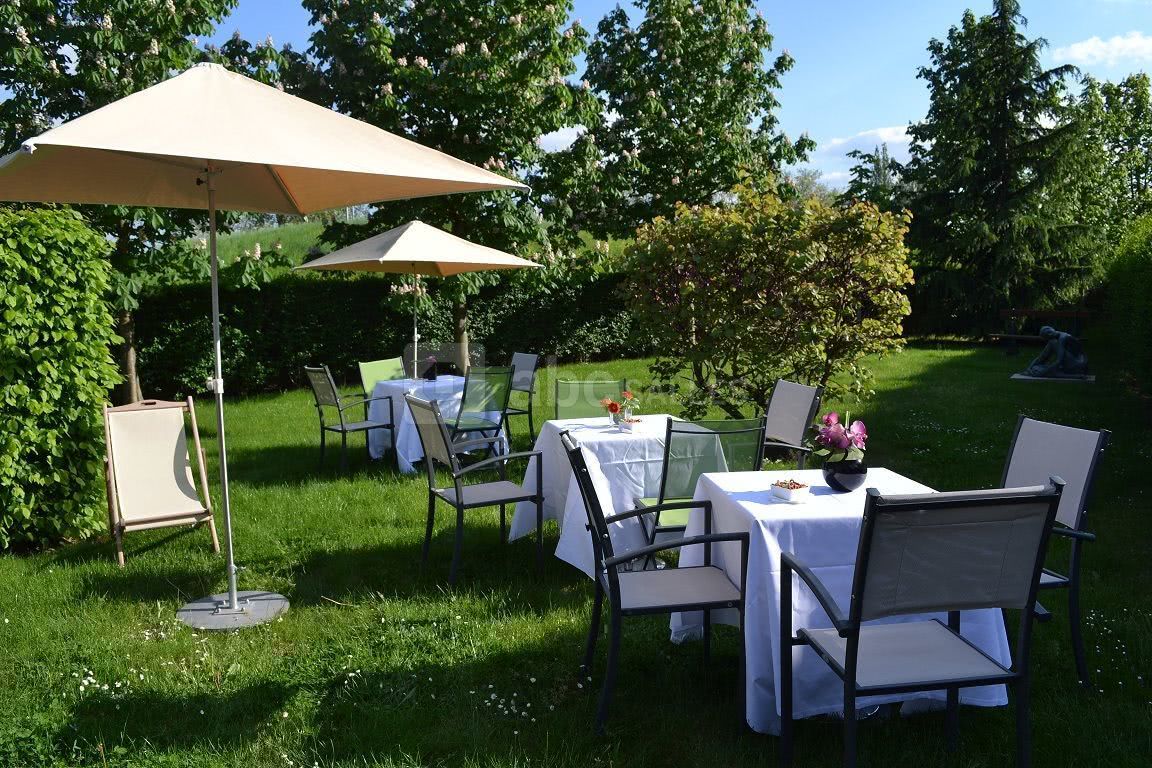 Vin d'honneur sur la terrasse