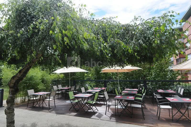 Profitez de la terrasse