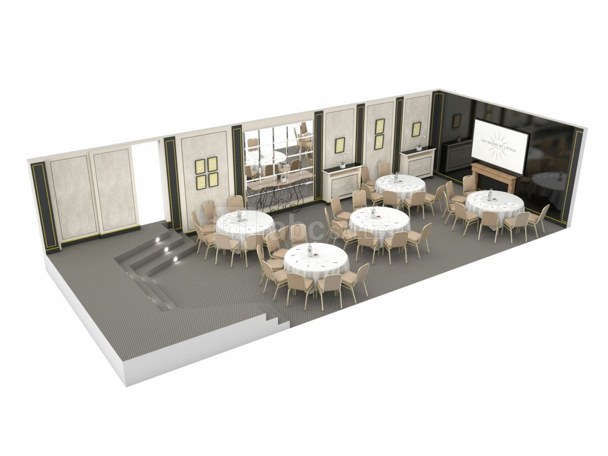 Salon La Pagerie - plan