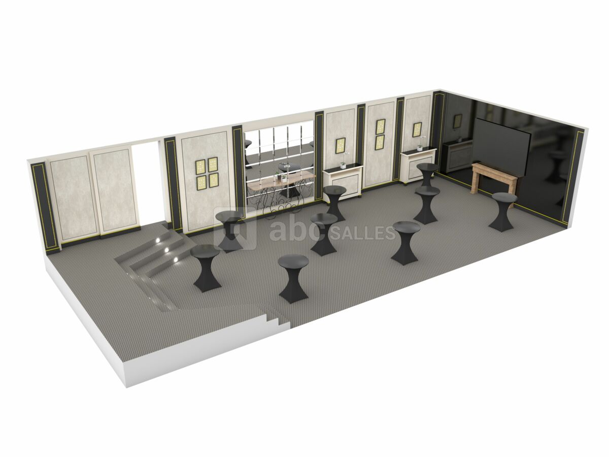 Salon La Pagerie - plan