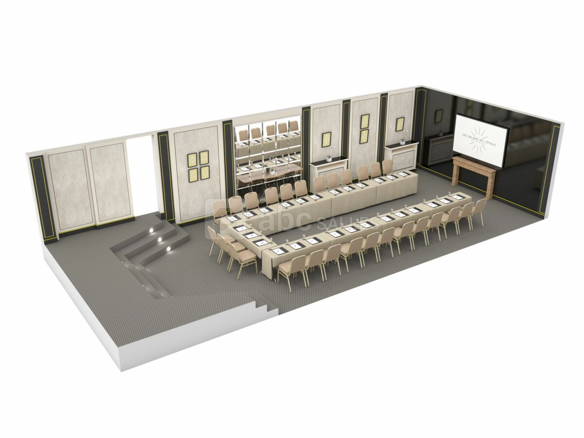 Salon La Pagerie - plan