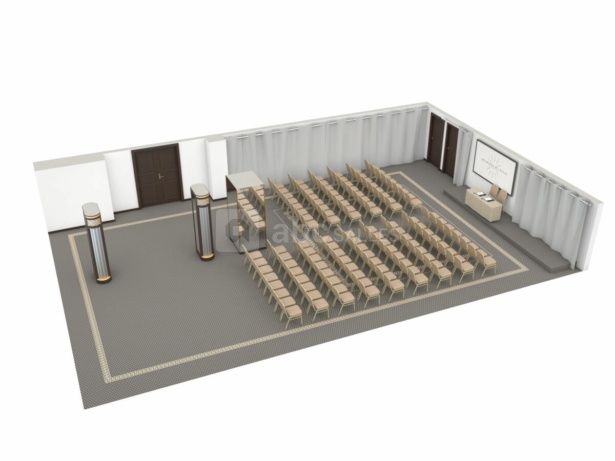 Salon Friedland - plan