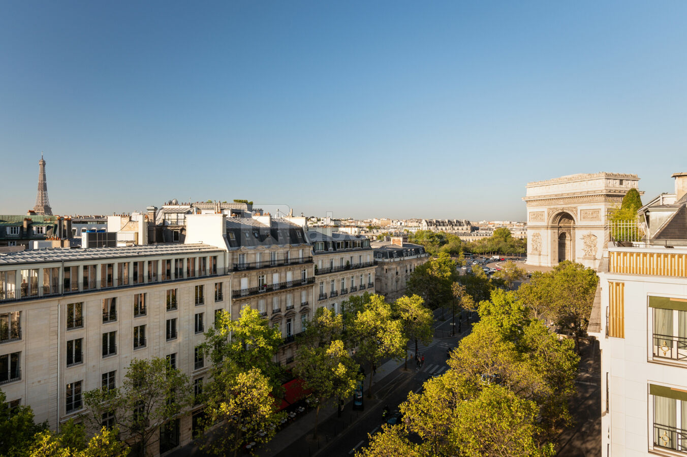 Hôtel Napoléon ***** - Vue du 7eme étage