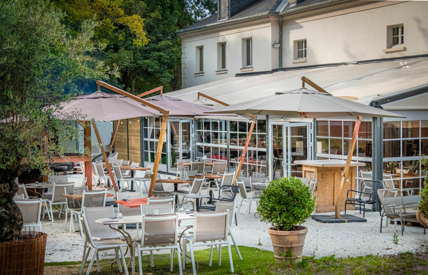 Salle Les Erables - Terrasse
