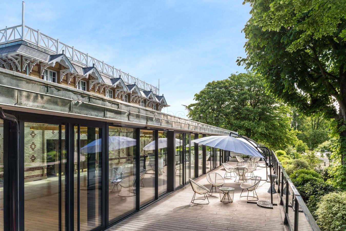 Notre terrasse du salon Eiffel