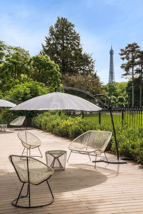 Notre terrasse du salon Muette