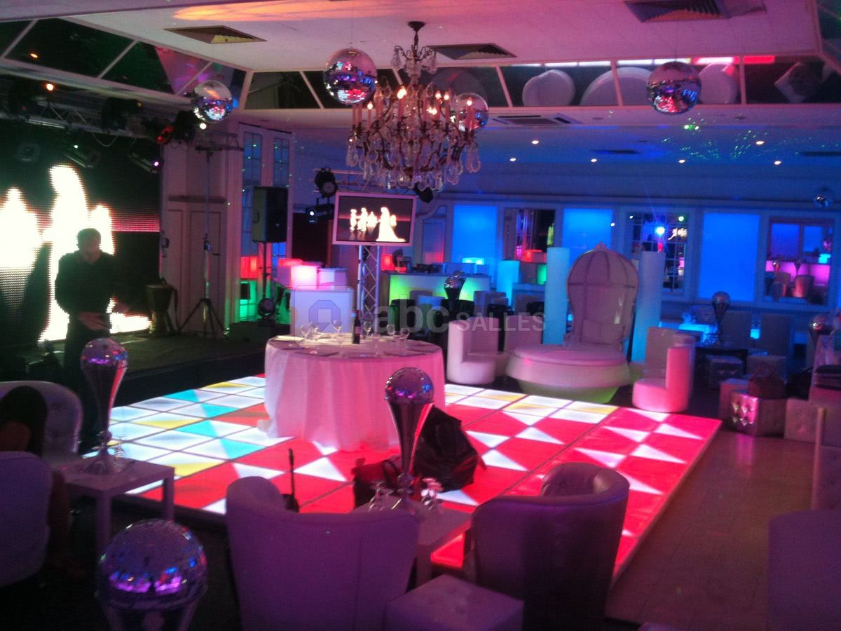 Chalet des pins decoration disco