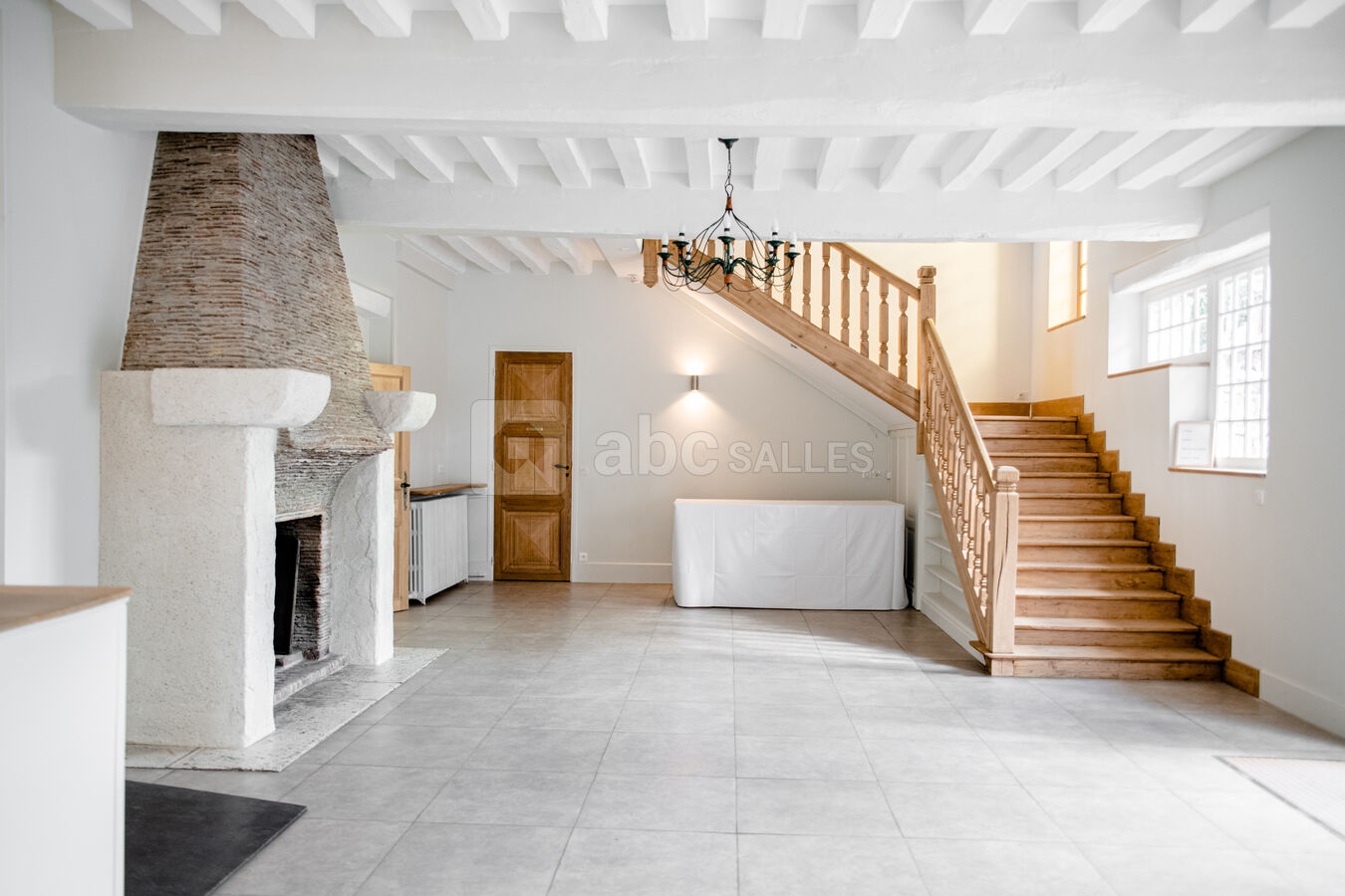 L'escalier vers l'étage