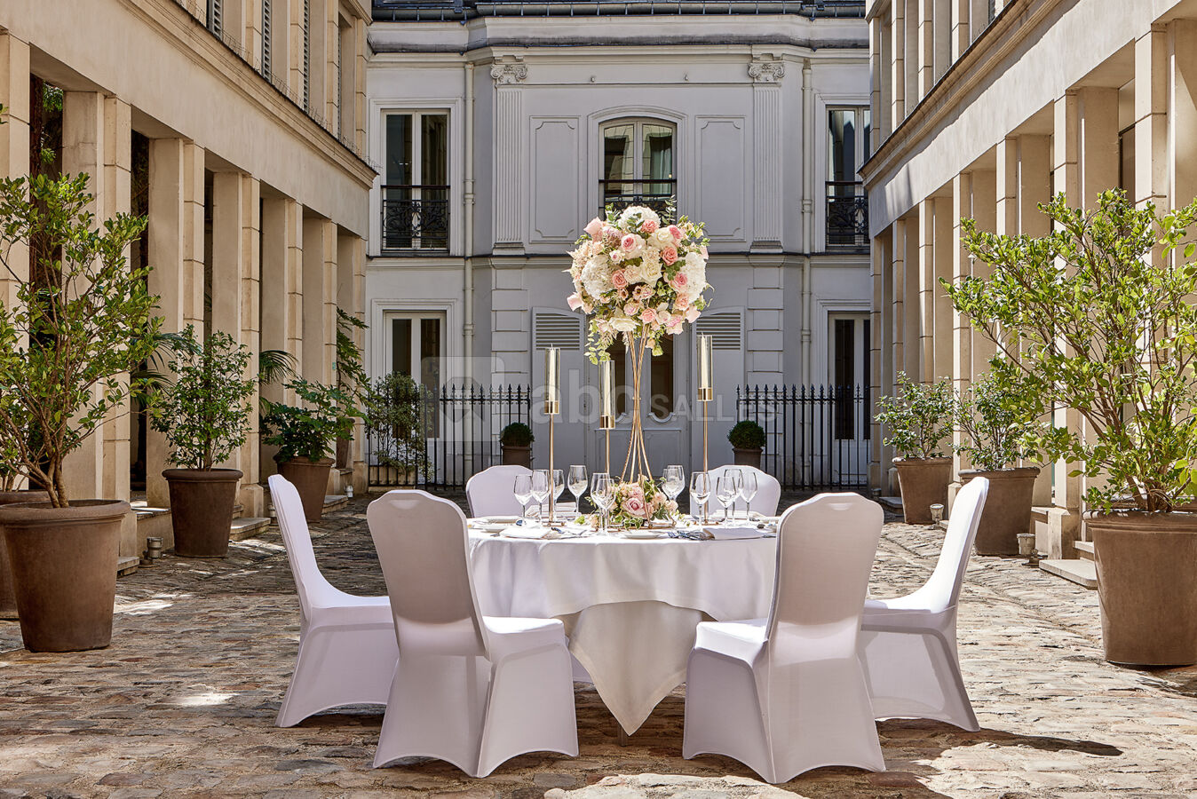 Cour Gabriel - Mariage