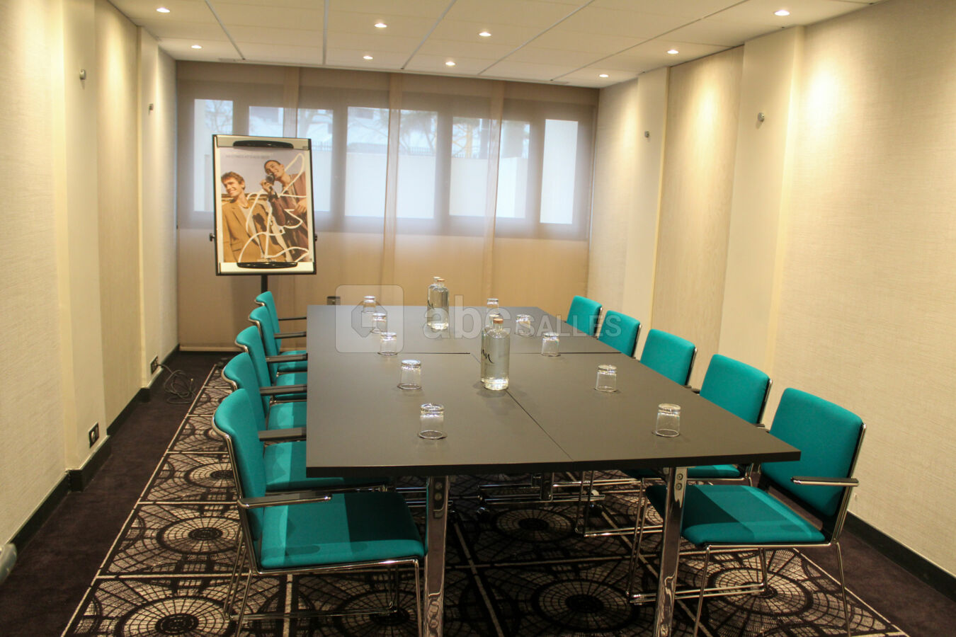 Une salle de 25m²