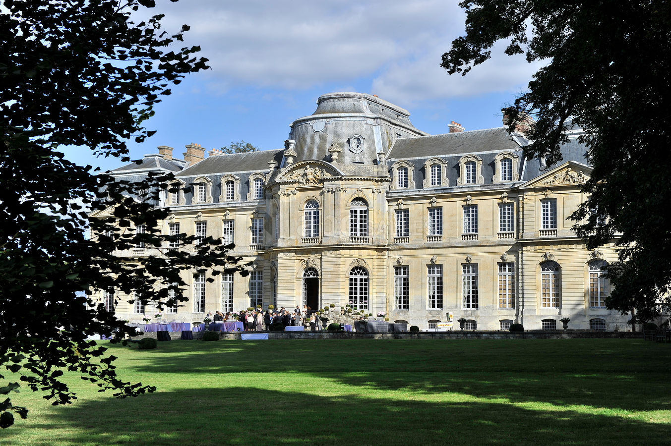 Façade vue côté Parc