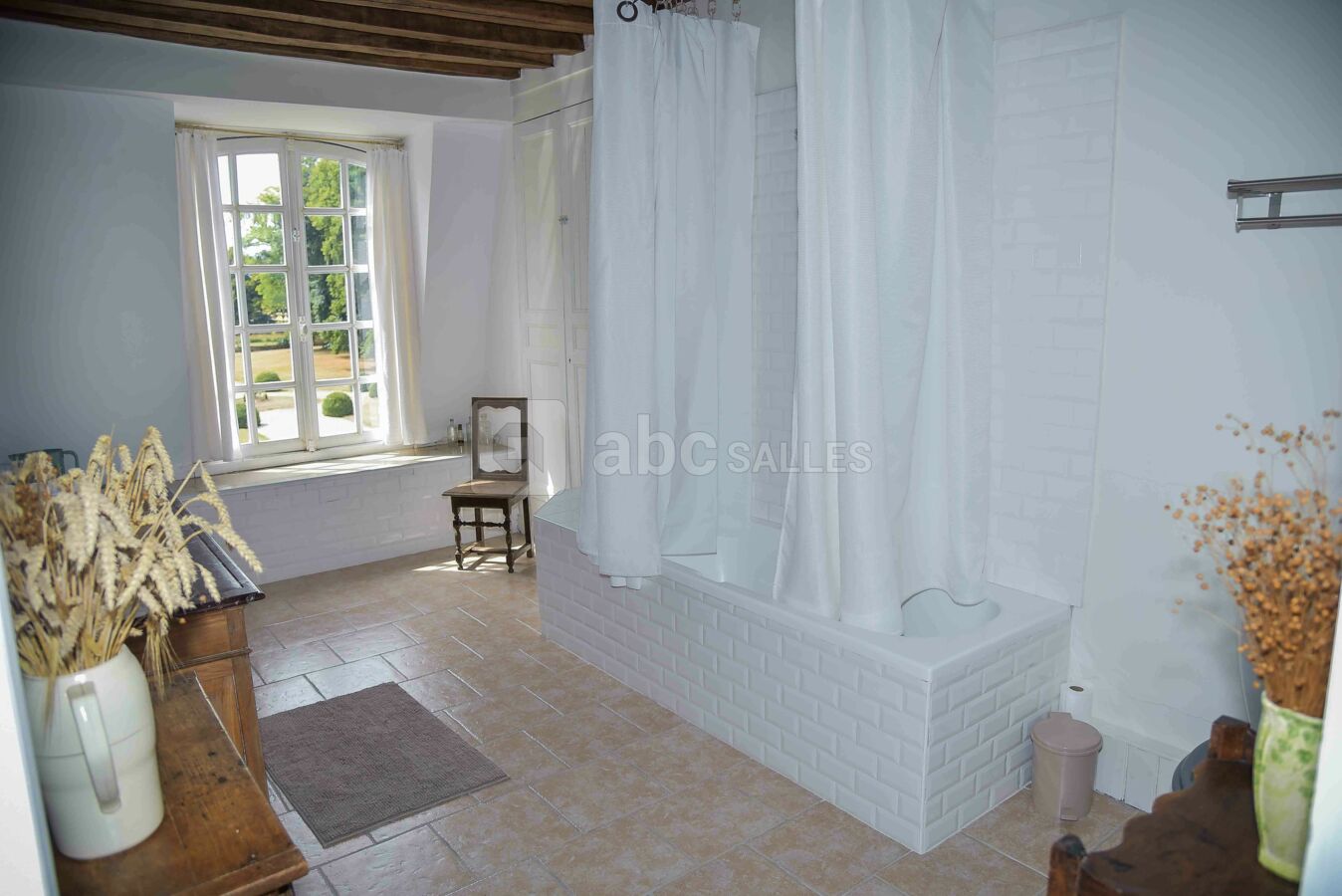 Salle de bain de la suite nuptiale