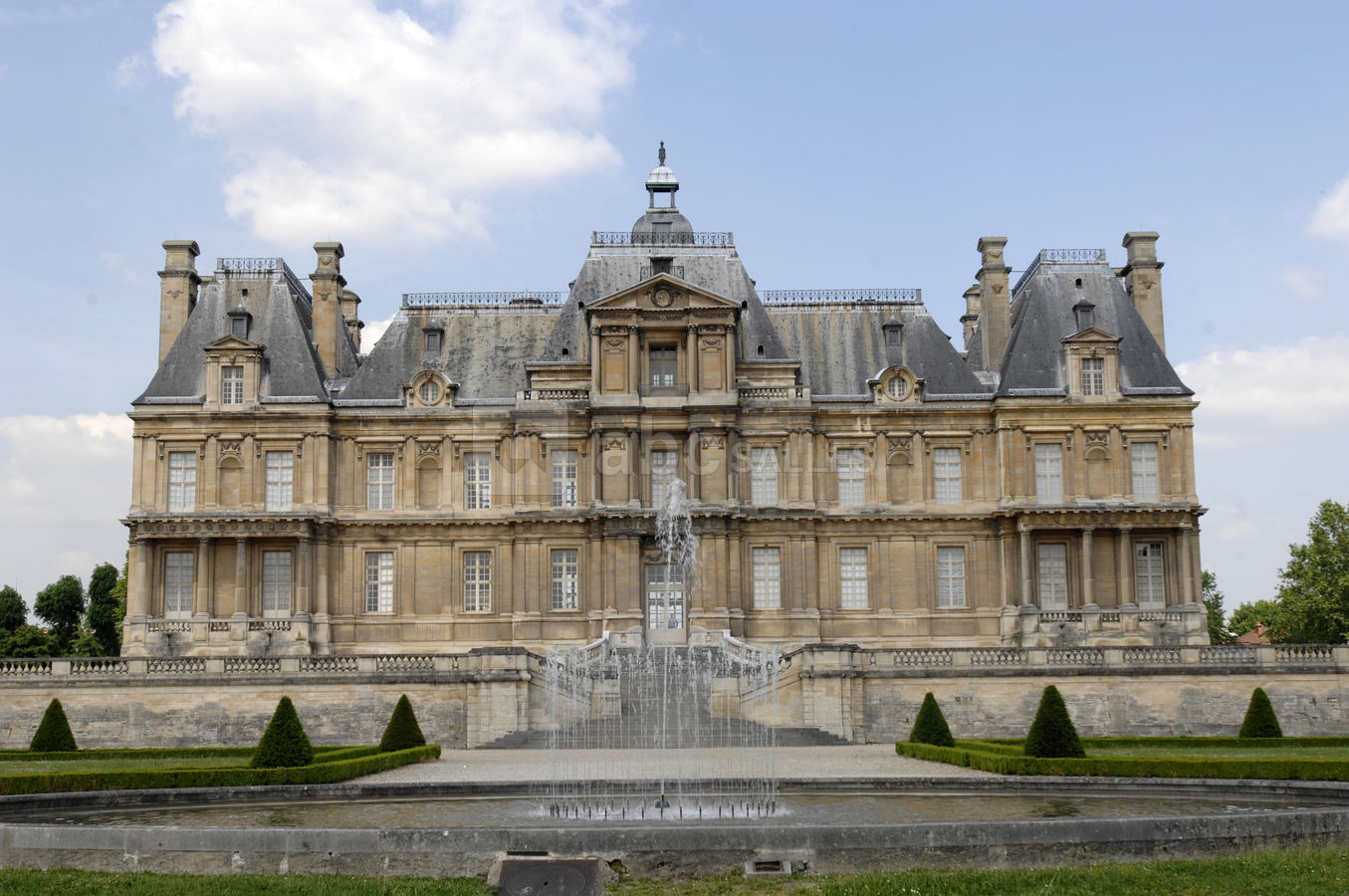 Vue des jardins