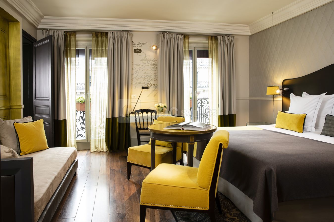 Chambre Deluxe - collection Edouard 7 (citrine)