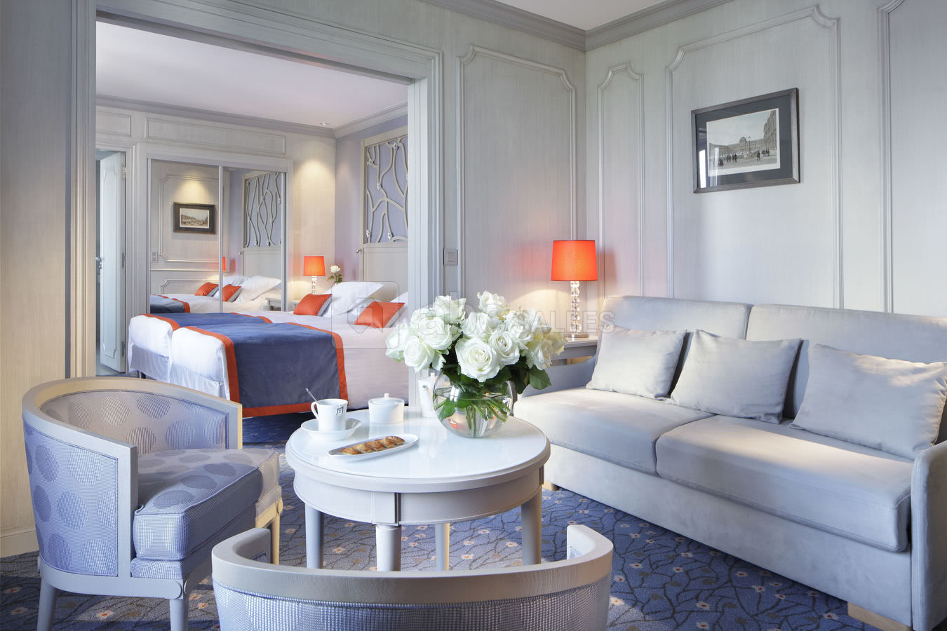Suite avec vue sur l'Arc de Triomphe