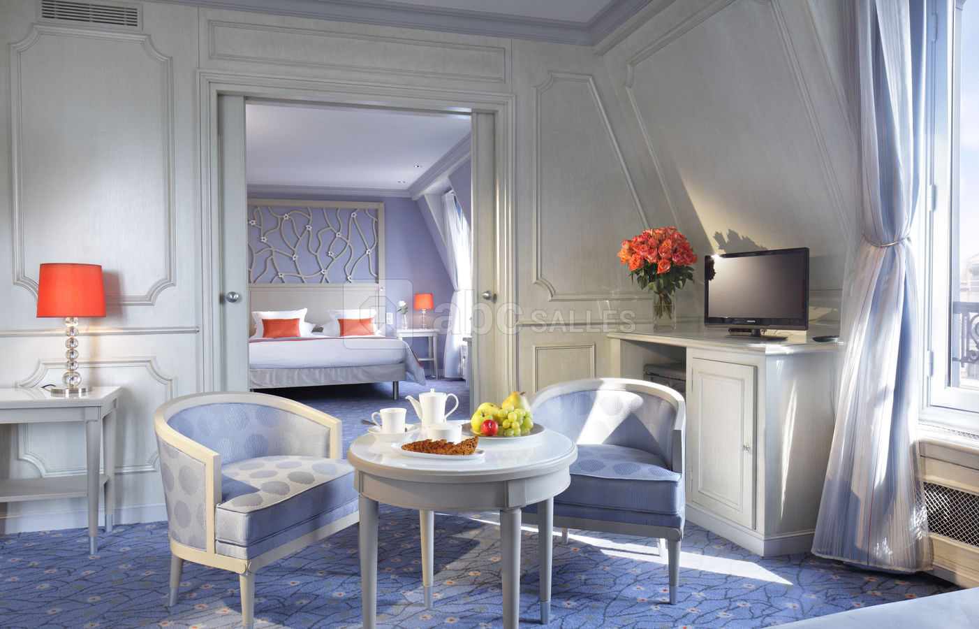 Suite avec vue sur l'Arc de Triomphe