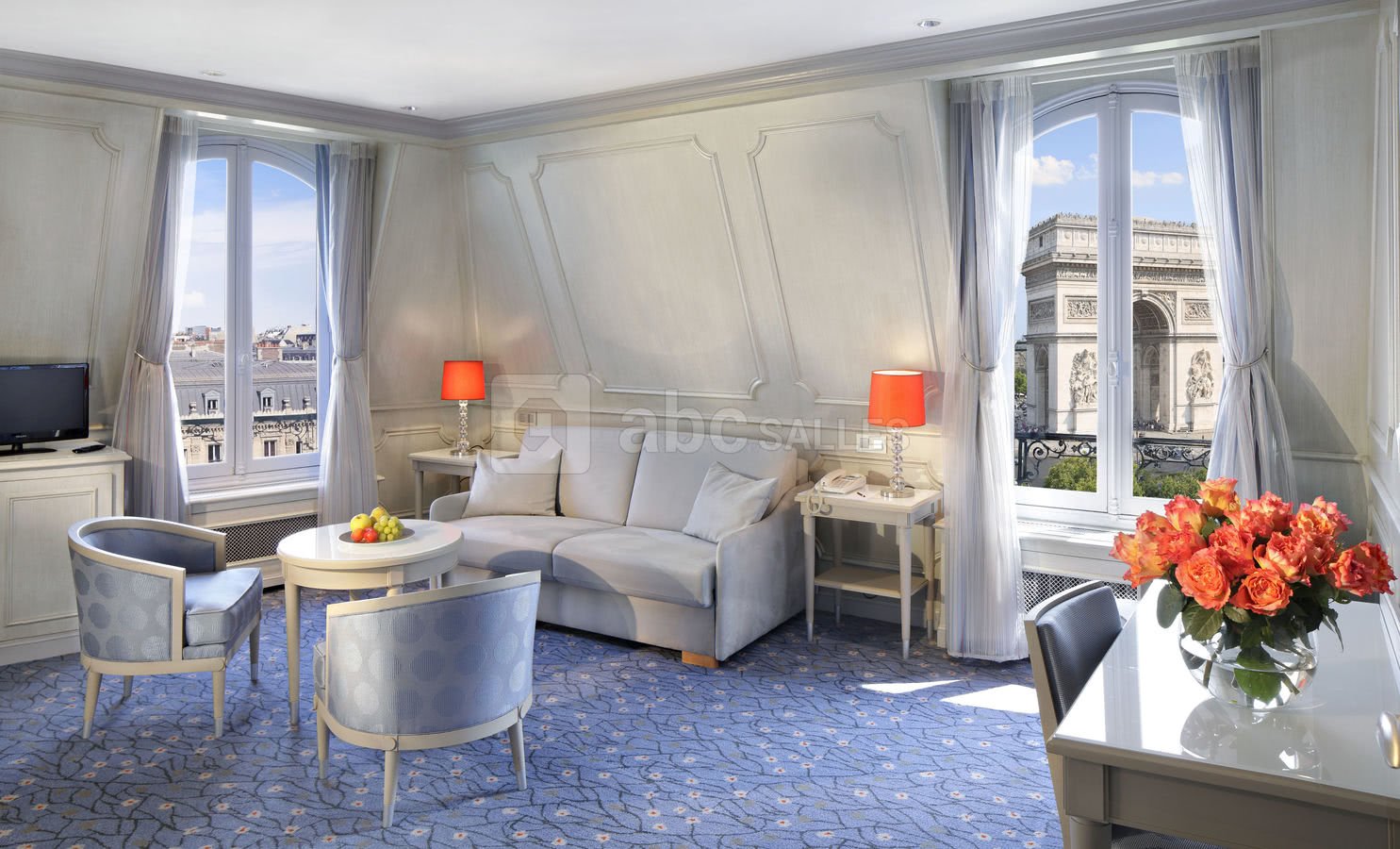 Suite avec vue sur l'Arc de Triomphe