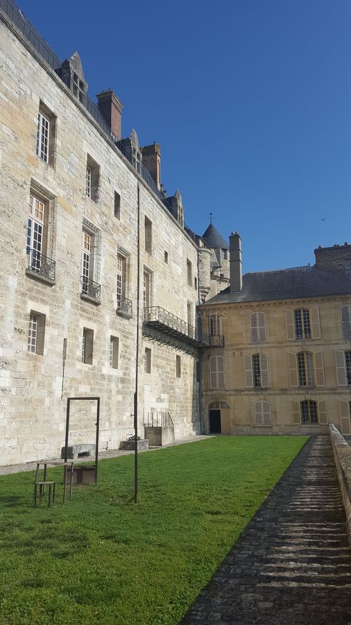 La terrasse médiévale (vers l'est)