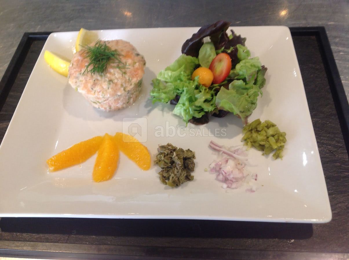 Petit tartare de saumon