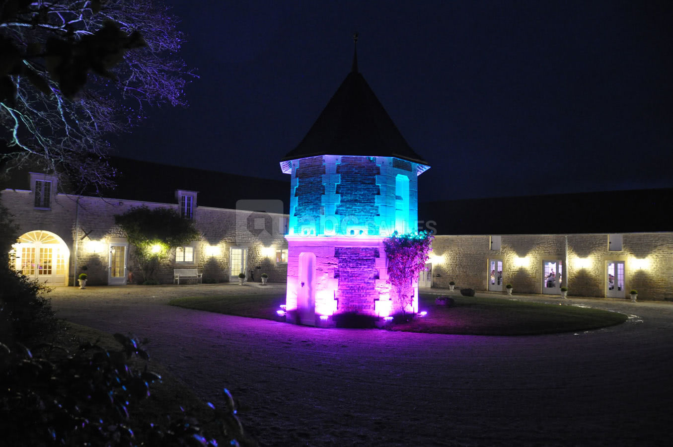 Le Colombier éclairé