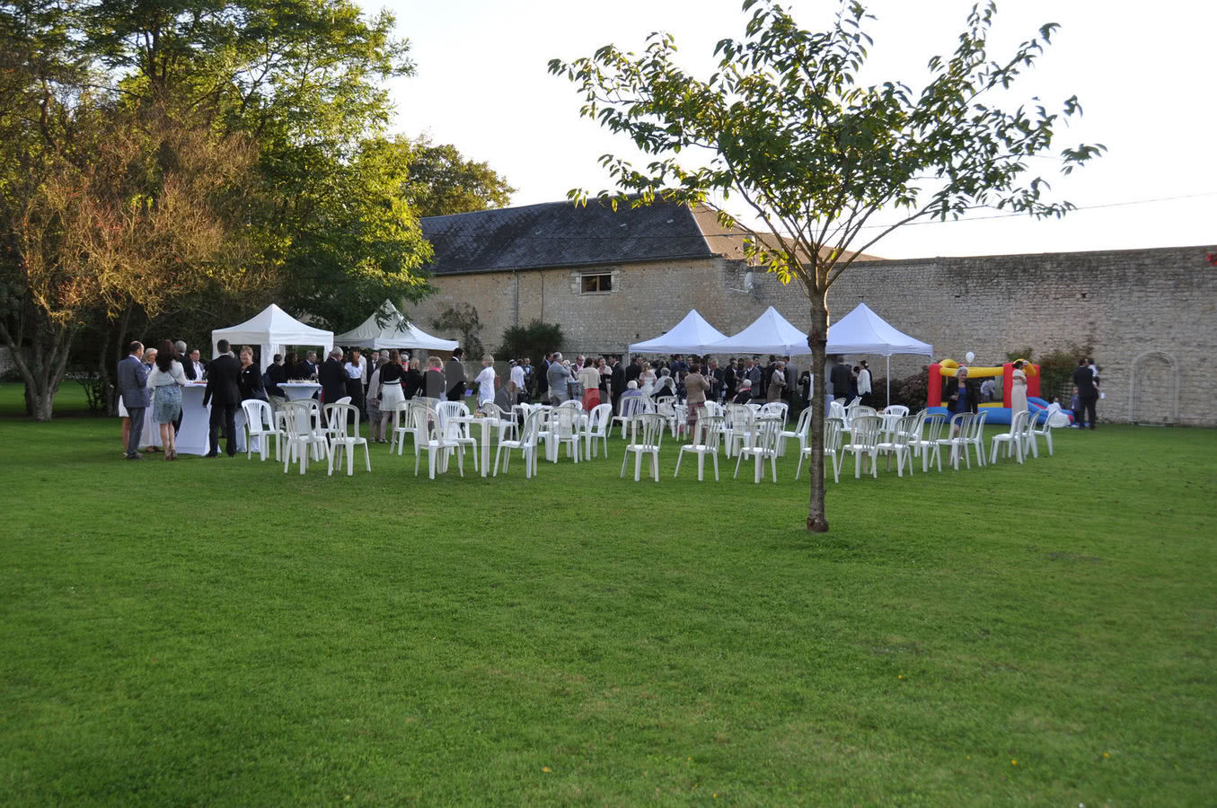 Vin d'honneur dans le Parc