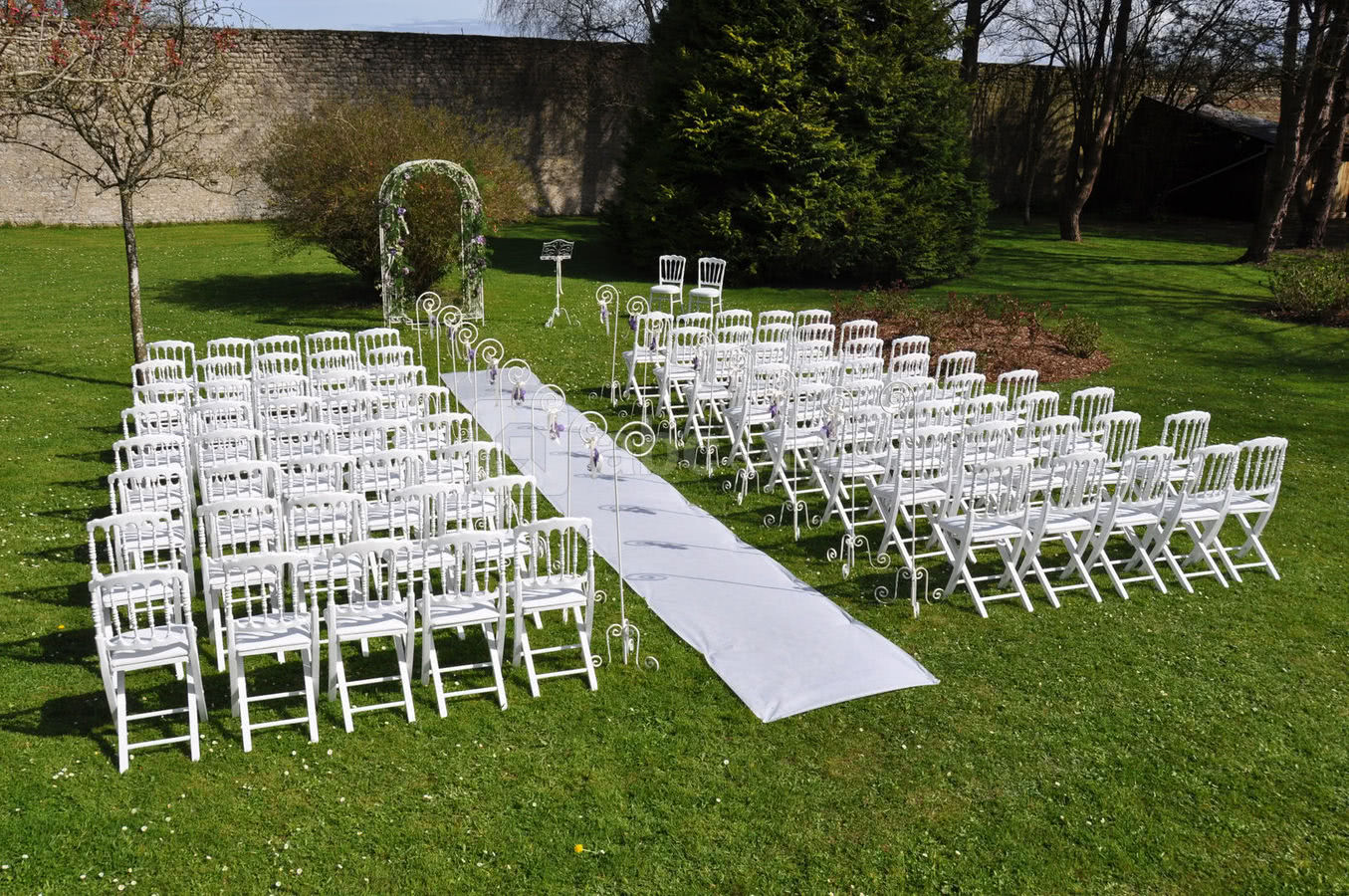 Cérémonie d'engagement laïque dans le Parc
