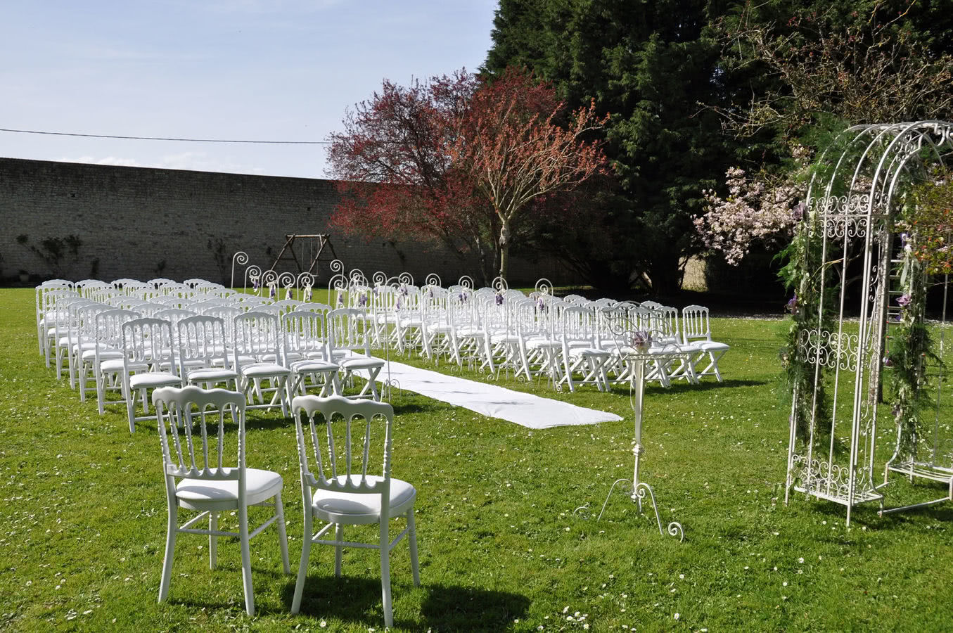 Cérémonie d'engagement laïque dans le Parc