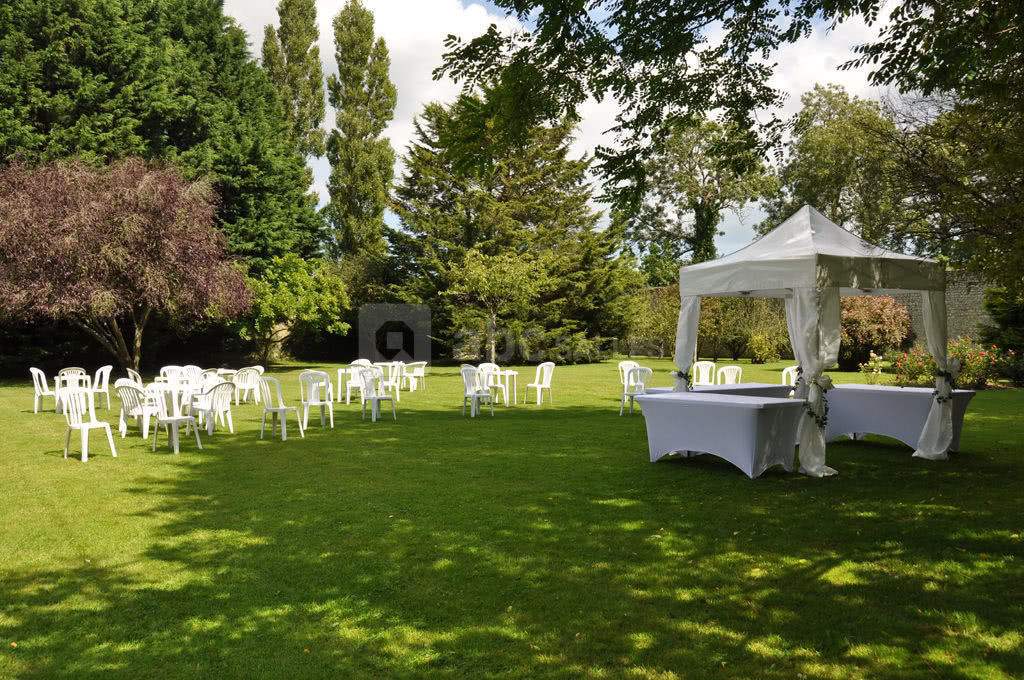 Vin d'honneur dans le Parc