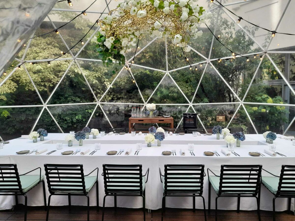 La Bulle d'hiver du Jardin Privé