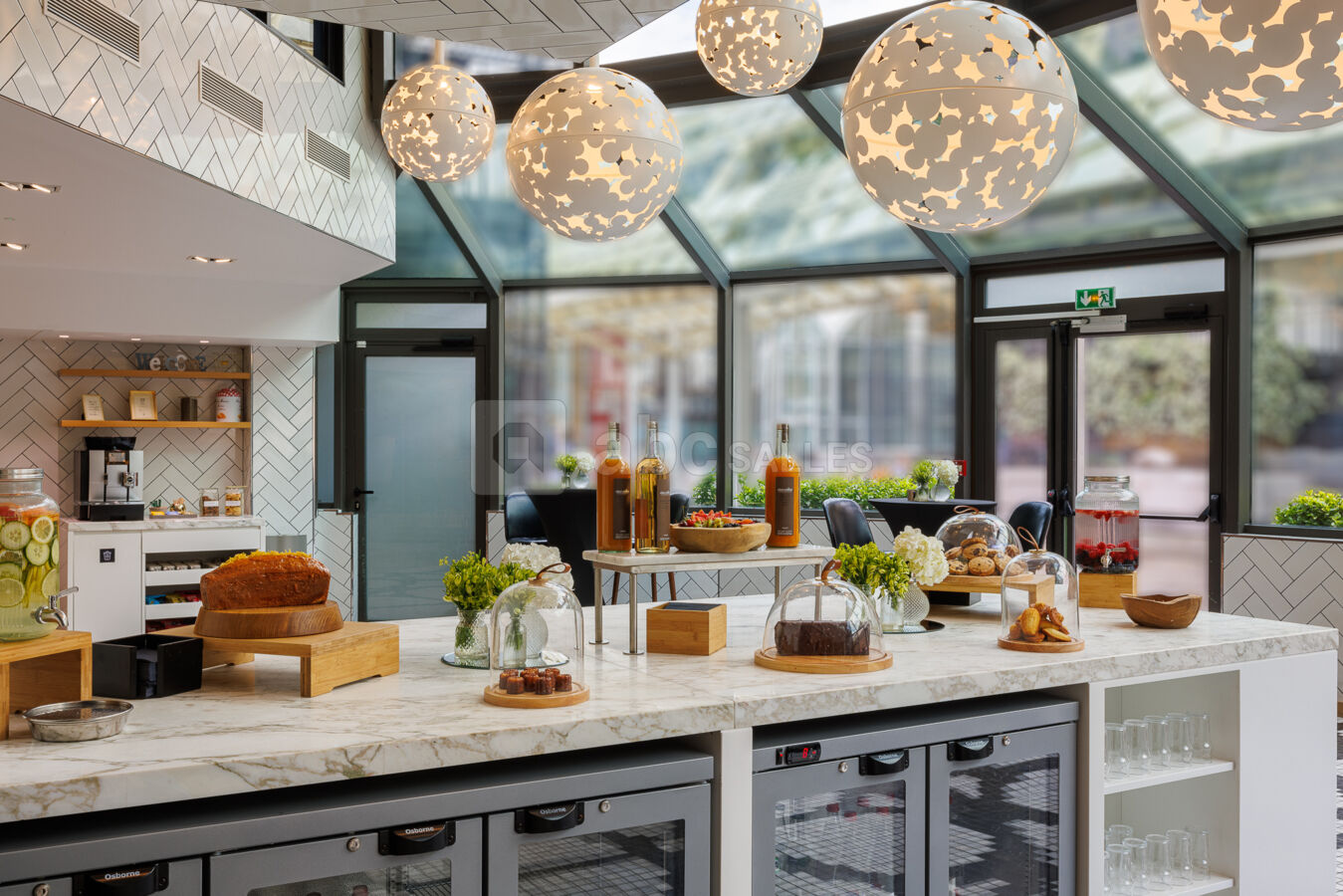Cuisine ouverte Studio Les Halles