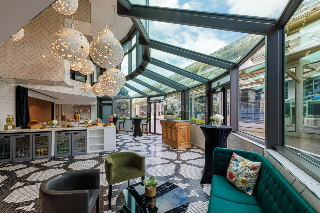 Cuisine ouverte Studio Les Halles