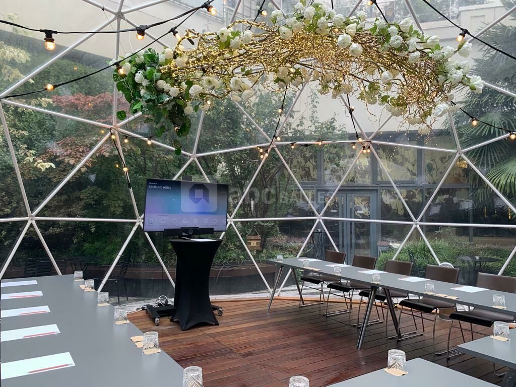 La Bulle d'hiver du Jardin Privé