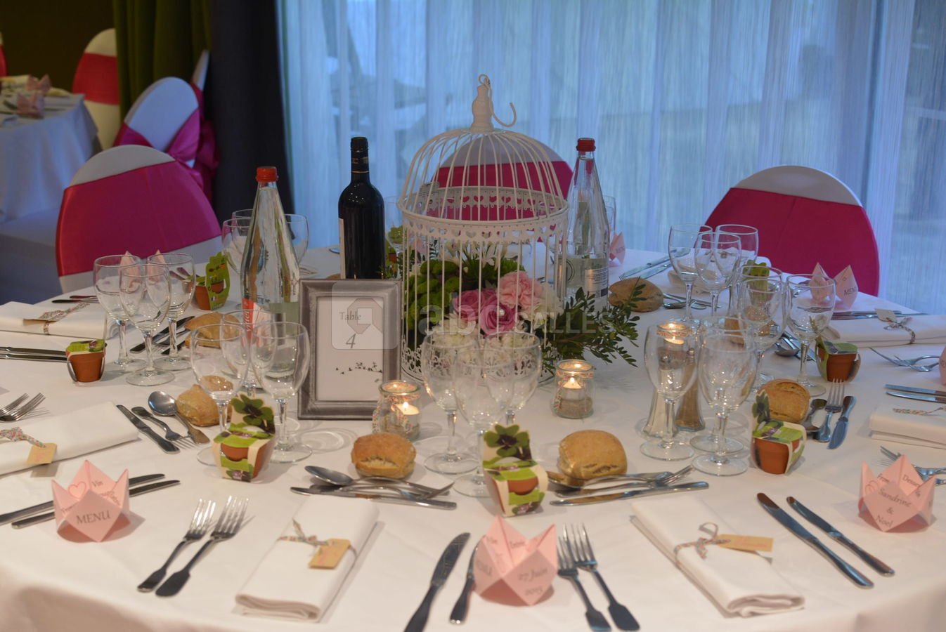 Exemple Décoration table mariage