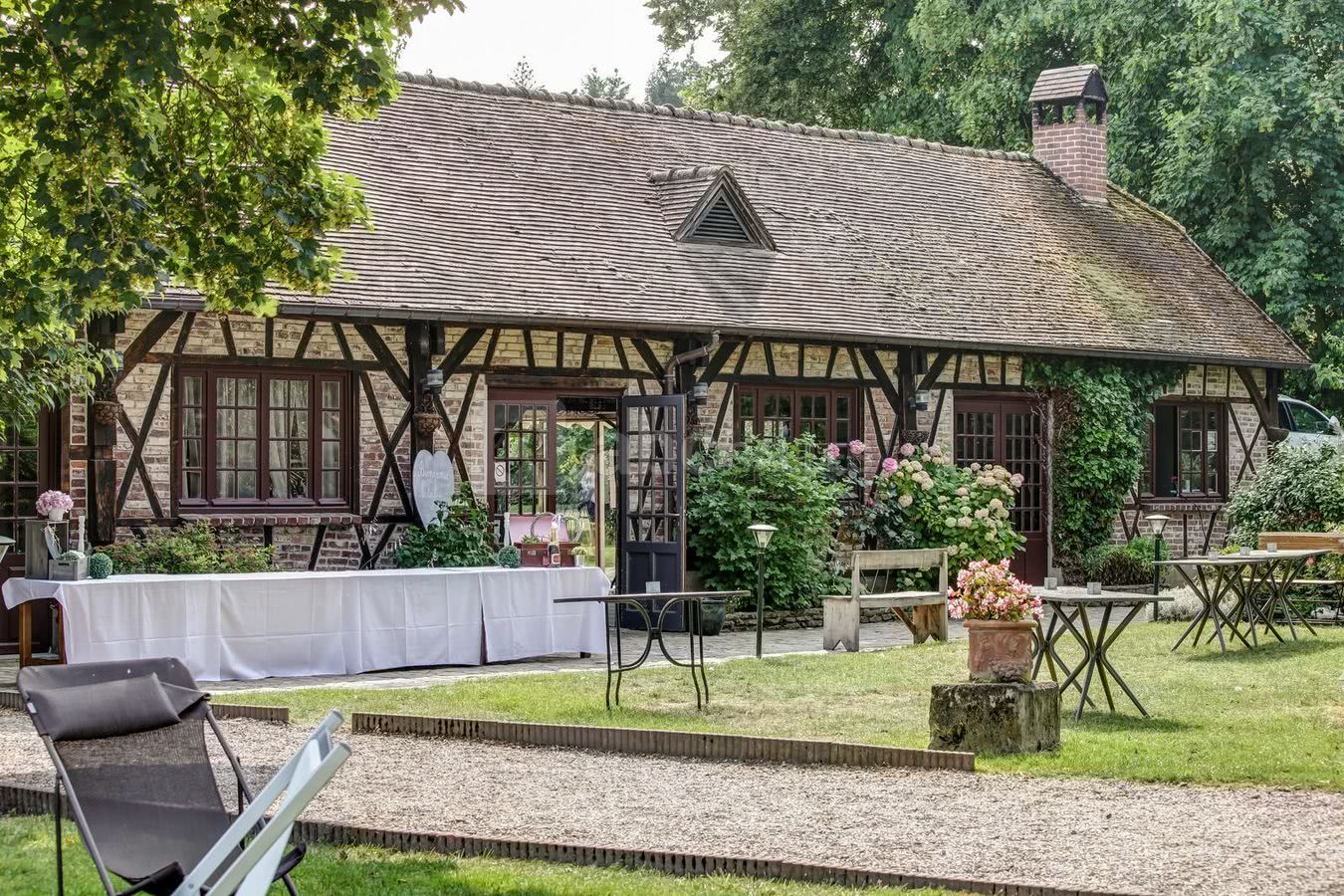 Façade de l'espace de réception