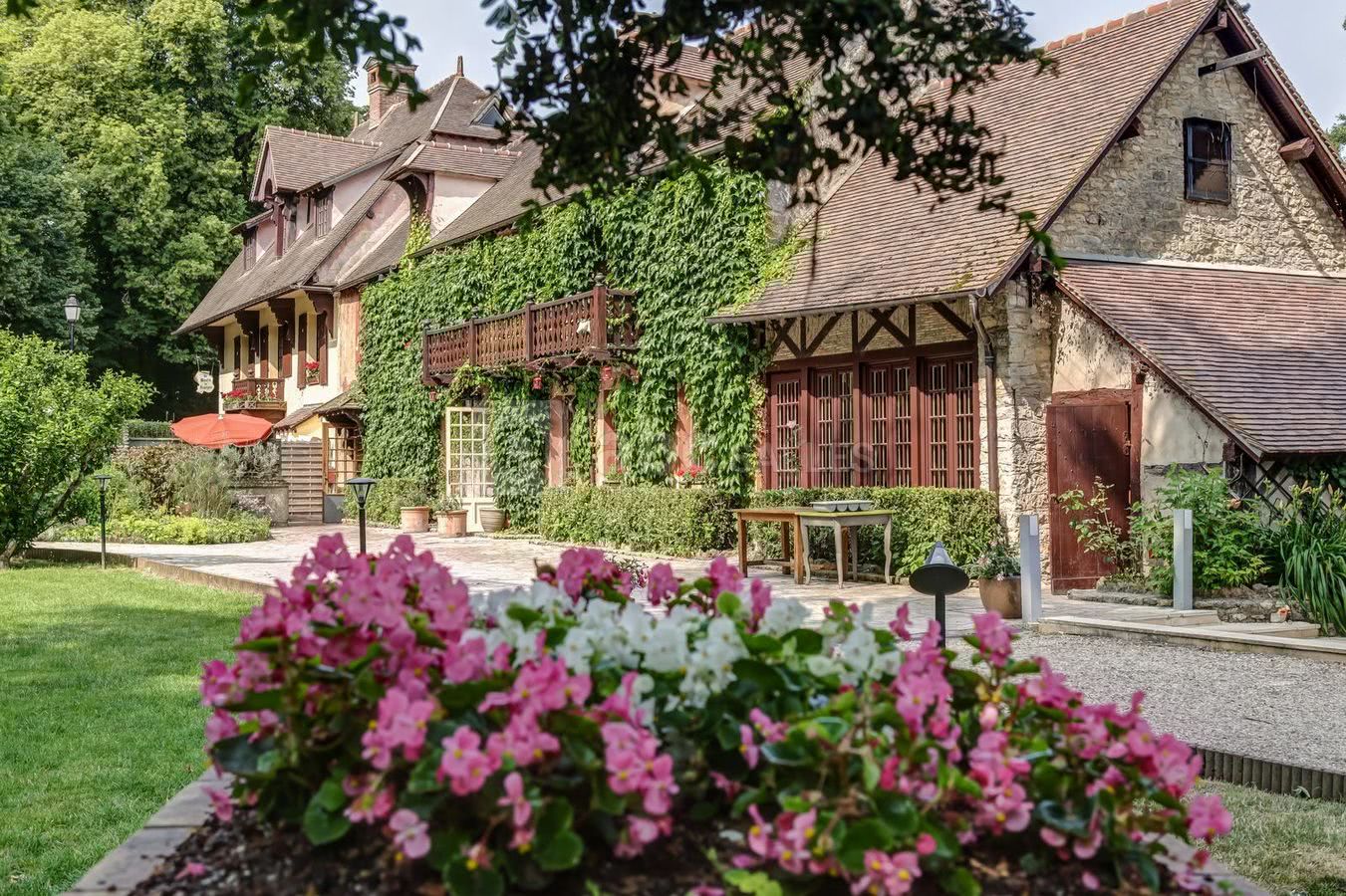 Façade arrière du moulin