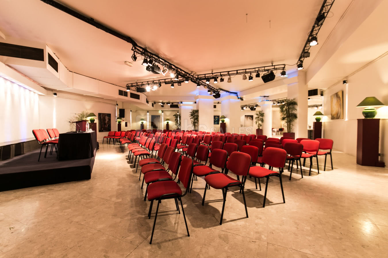 Salle de réunion en conférence