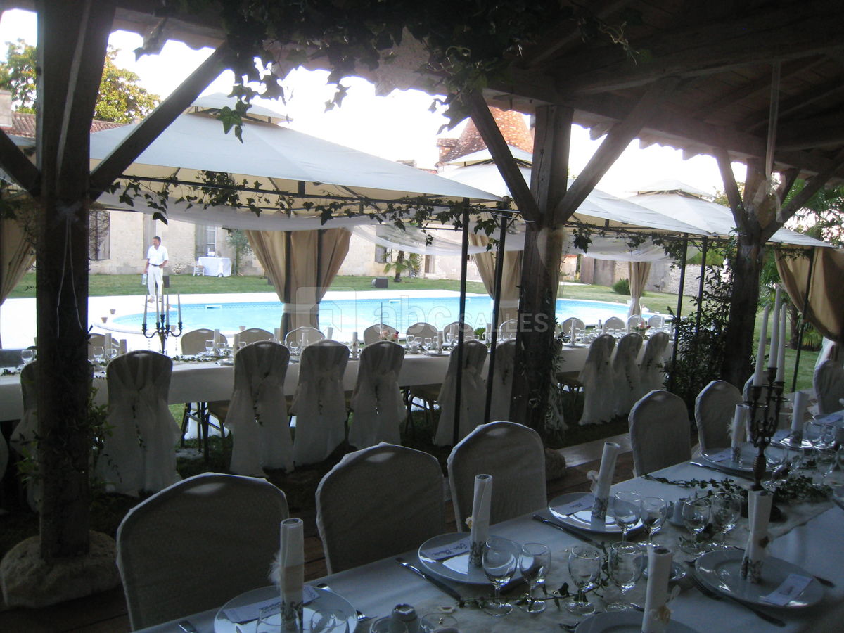 Auvent piscine