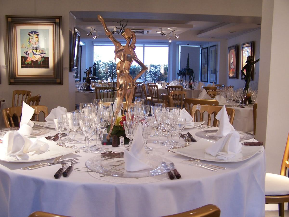 Dîner à la galerie montmartre