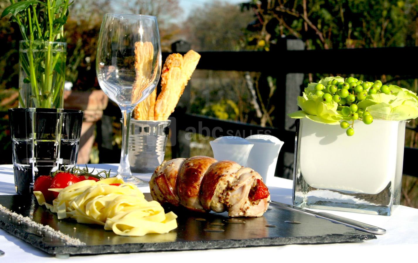 Plat en extérieur country club