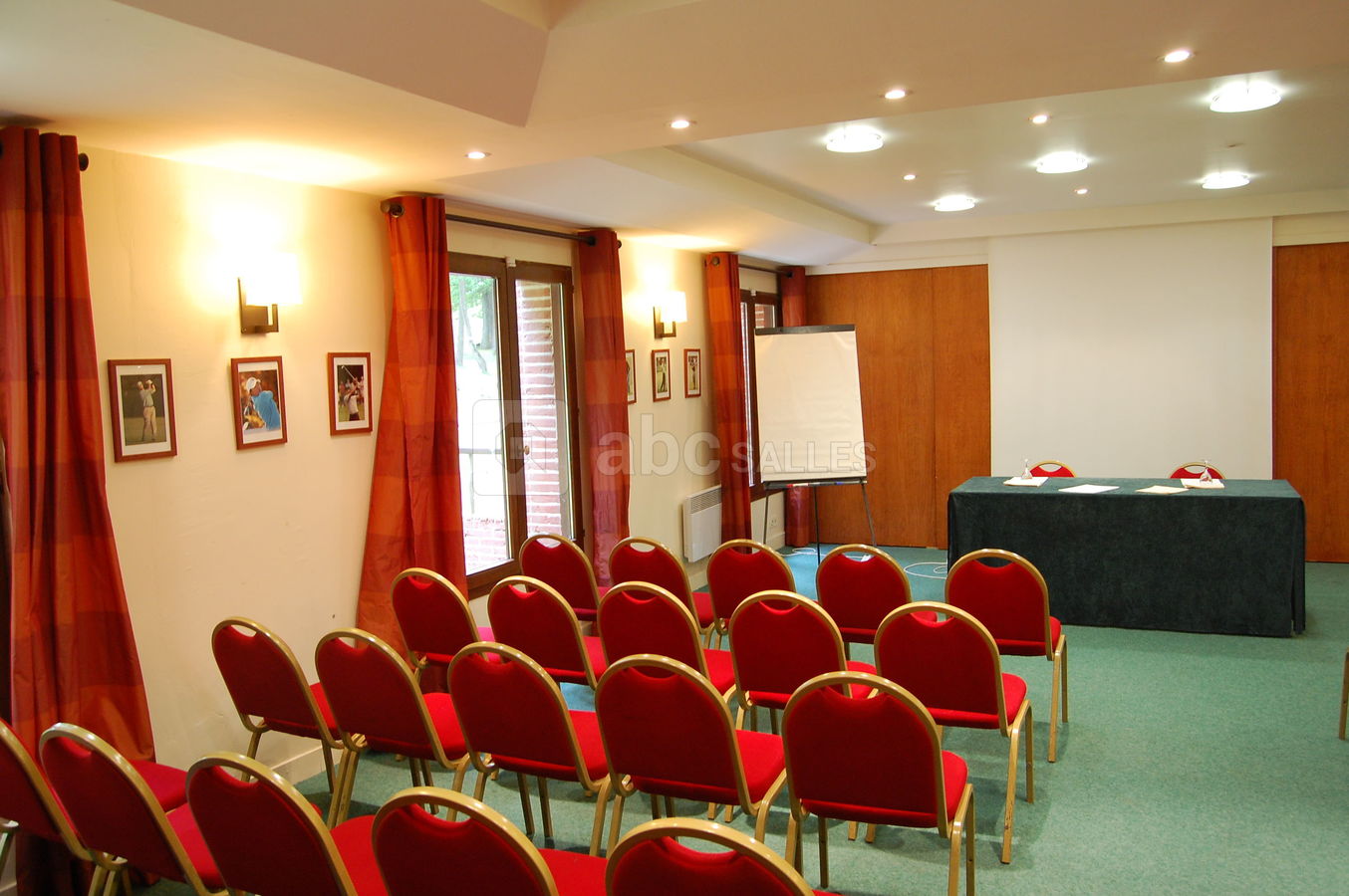 Une salle de séminaire