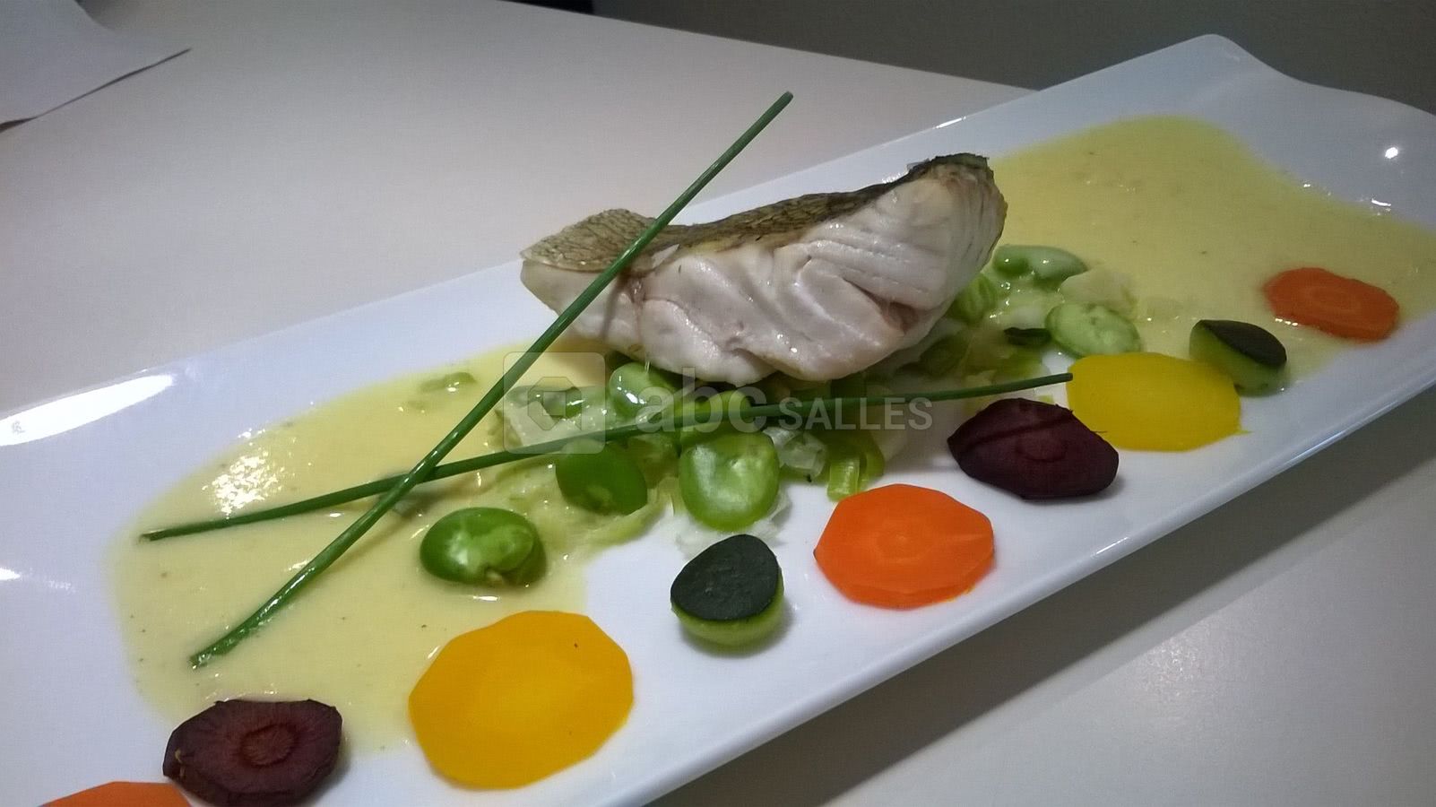 Un plat choisi de la carte