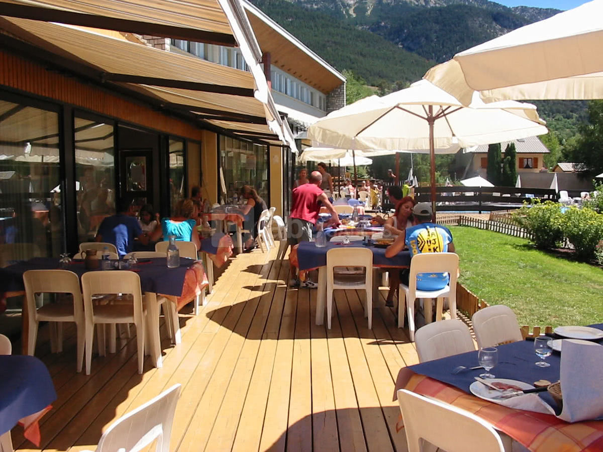 Terrasse en été