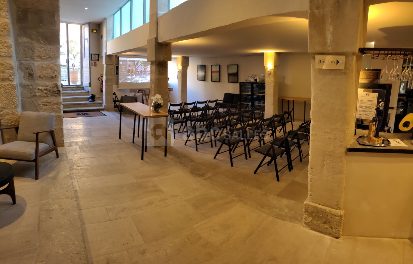 Boutique Hôtel Entraigues - Salle de l'Evêché