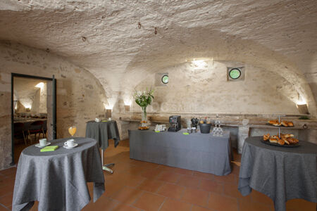 Salle voutée Champ Louis