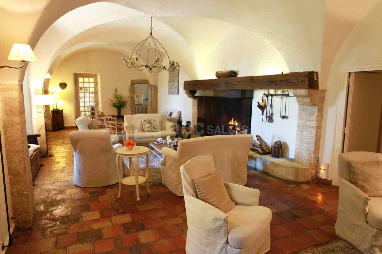 Le salon de l'abbaye