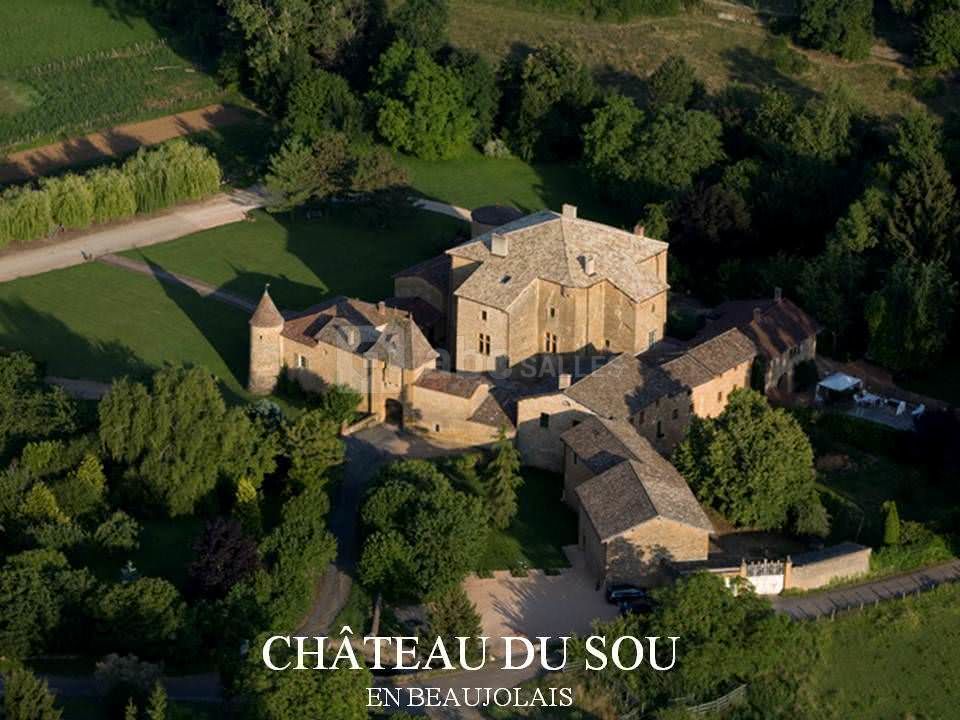 Château du sou, vu du ciel
