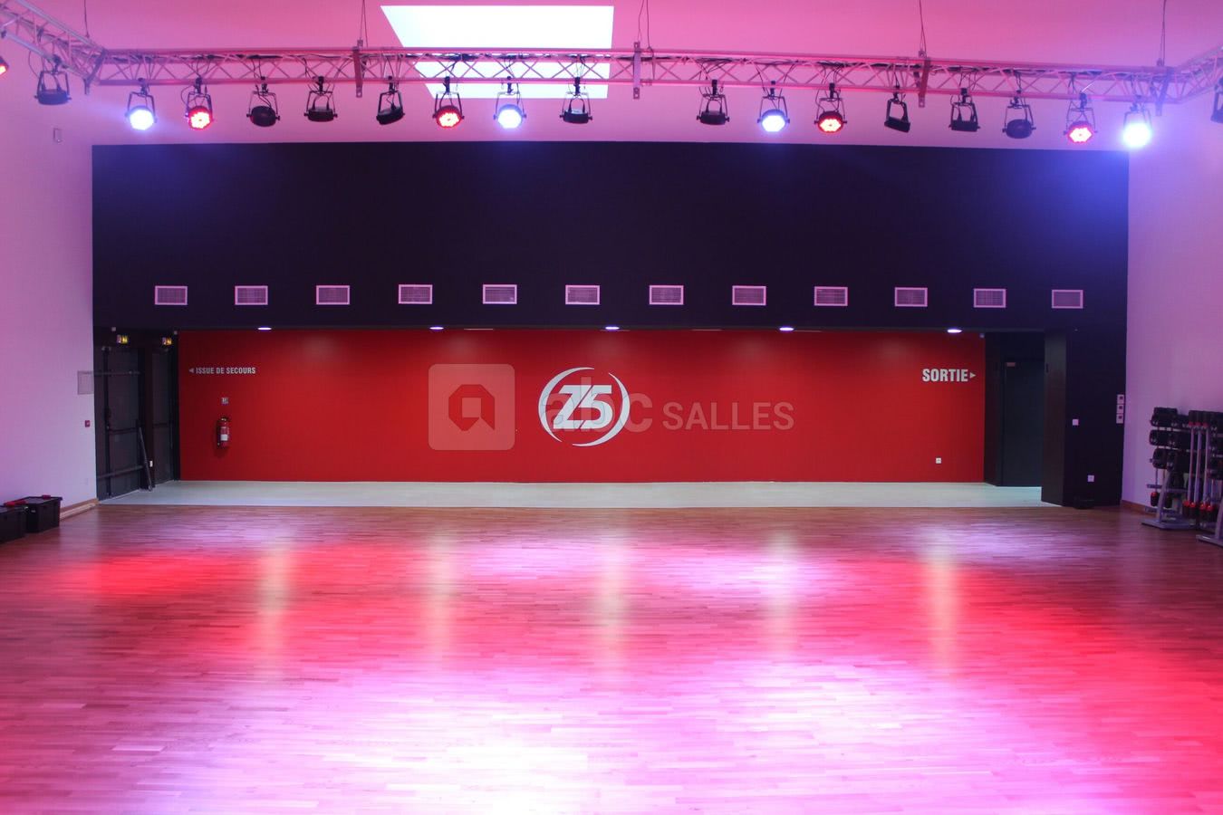 Salle de cours fitness